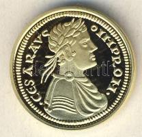 Olasz Államok / Szicília II. Frigyes 1197-1250. Augustalis Au (0,585) 3,5g újveret T:PP tanúsítvánnyal, csak 10.000 db! R!