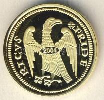 Olasz Államok / Szicília II. Frigyes 1197-1250. Augustalis Au (0,585) 3,5g újveret T:PP tanúsítvánny...