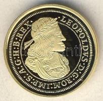 Ausztria I. Lipót 1657-1705. DN Doppeldukat Au (0,585) 3,5g újveret T:PP tanúsítvánnyal, csak 10.000 db! R!