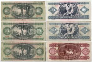 1962-1969. 10Ft (3xklf) + 1975. 20Ft (2xklf) + 1992. 100Ft T:XF-F