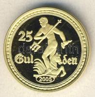 Német Mellékterületek / Danzig 1930. 25G Au (0,585) 3,5g újveret T:PP tanúsítvánnyal, csak 10.000 db! R!