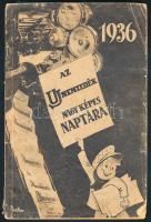 1936 Új Nemzedék nagy képes naptára, Központi Sajtóvállalat, 128p
