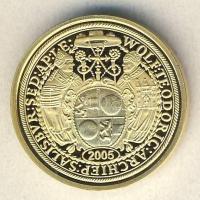 Osztrák Államok / Salzburg 1594. 10Dukát (Turmprägung) Au (0,585) 3,5g újveret T:PP tanúsítvánnyal, ...