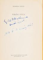 Demény Ottó: Virág utca. Bp., 1958, Magvető. Első kiadás. A szerző, Demény Ottó (1928-1975) költő ál...