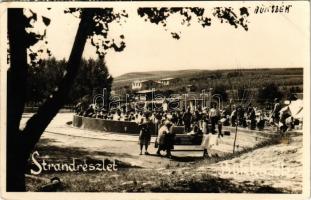 1949 Bükszék, strand részlet, photo (EK)