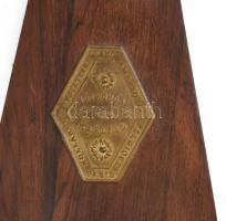 Maelzel Párizs metronóm. XIX. sz. jelzett, lába hiányos. Működik. 22 cm