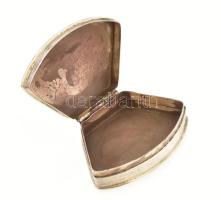 Ezüst (Ag) gyógyszeres dobozka jelzett 15,6g, 4 cm