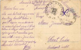 1916 Am 18. Juli 1915, morgens 5.45 Uhr erfolgte die Torpedierung des italienischen Kreuzers "G...