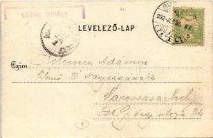 1902 Budapest XII. Kilátás a Jánoshegyről. Schwarcz J. kiadása (EK)