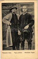 Typy polskie / Polnische Typen / Polish folklore + "Divisionsmunitionspark Nr. 35. Kanonenmunitionskolonne Nr. 1" (EK)