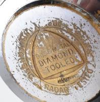 Agon calendar kézi felhúzós férfi karóra, szép állapotban, hibátlan számlappal, bőr szíjjal 32 mm