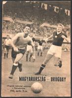 1962 Magyarország-Uruguay labdarúgó mérkőzés műsorfüzete, 28p