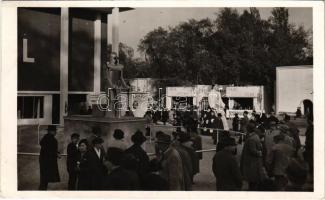 Budapest XIV. Nemzetközi Vásár, Varta és Pertrix pavilonok + "1937 Nemzetközi Vásár Budapesten" So. Stpl