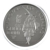 2011. 5000Ft Ag "A mohácsi busójárás" tanúsítvánnyal T:PP Adamo EM237