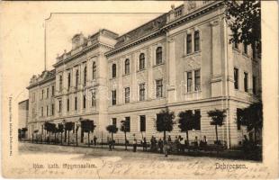 1905 Debrecen, Római katolikus főgimnázium. Pongrácz Géza kiadása (EK)