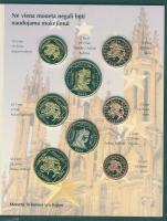 Litvánia 2004. 1c,2c,5c,10c,20c,50c,1€,2€ próbaveretek, szettben, díszkiadásban T:BU Csak 12.500db!
