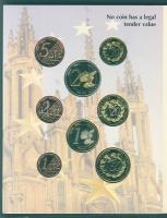 Litvánia 2004. 1c,2c,5c,10c,20c,50c,1€,2€ próbaveretek, szettben, díszkiadásban ...