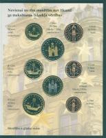 Lettország 2004. 1c,2c,5c,10c,20c,50c,1€,2€ próbaveretek, szettben, díszkiadásban T:BU Csak 12.500db!