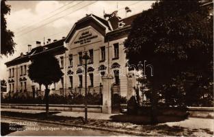 1933 Szombathely, Közigazgatósági tanfolyam internátusa. Knopfmarcher J. felvétele