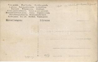 Erdélyi halászok, két fatönk kivájva és összekötve mint csónak / Transylvanian fishers. photo (EK)