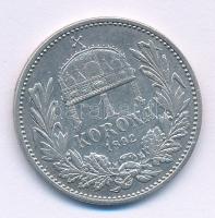 1892KB 1K Ag "Ferenc József" T:VF ph. Adamo K5