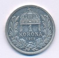1915KB 1K Ag "Ferenc József" T:AU Adamo K5.1