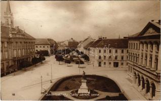 1928 Szombathely, Szily János utca. Dukesz Jenő Sabaria papíráruház kiadása