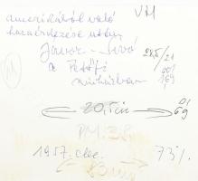 1957 Jávor Pál Amerikából való hazaérkezése után Sívó Emil rendezővel a Petőfi színházban felirtaozo...