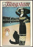 2 db reprint plakát: Tungsram (Faragó Géza), Kőbányai Polgári Sör (Földes Imre), 34x24 cm