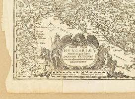 Totius Regni Hungariae Maxim ae que Partis Danubii Fluminis (...), Magyarország térképe, XIX. sz. má...