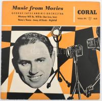 George Cates And His Orchestra - Music From Movies, Vinyl, 7, 45 RPM, EP kislemez, Németország (VG+)