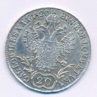 Ausztria 1817A 20kr Ag "I. Ferenc" T:XF Austria 1817A 20 Kreuzer Ag "Franz II" C...