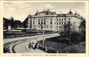 1931 Rimaszombat, Rimavská Sobota; Járási hivatal / Okresny úrad / county hall