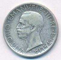 Olaszország 1929R 5L Ag "III. Viktor Emánuel" T:VF Italy 1929R 5 Lire Ag "Vittorio Emanuele III" C:VF Krause KM#67.1