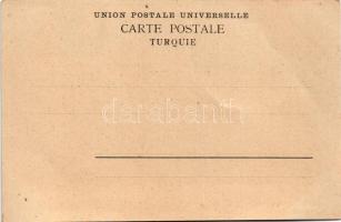 1903 Xanthi, Rue des Magasins de Tabacs / street view, tobacco shop. Edit. E. S. Blatscho