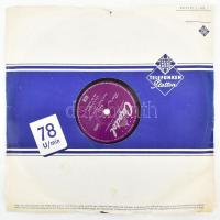 Les Baxter With His Chorus And Orchestra - I Love Paris / Gigi, Shellac, 10", 78 RPM közepes méretű lemez, Hollandia (VG+)