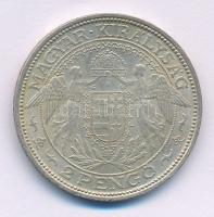 1938. 2P Ag "Madonna" T:XF patina Adamo P7