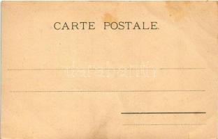 1902 Edirne, Adrianople; Vue generale / general view. Art Nouveau, floral (EB)