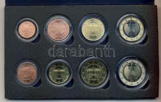 Németország 2002-2005. 1c-2€ 8klf db, kereskedői szettben T:BU Tanúsítvánnyal!