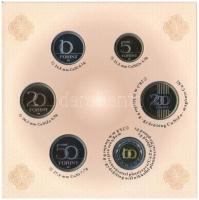 2016. 5Ft-200Ft (6xklf) forgalmi sor szettben + 2016. 50Ft "Hetvenéves a Forint" T:PP kis ...