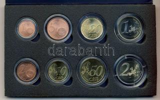 Németország 2002-2005. 1c-2€ 8klf db, kereskedői szettben T:BU Tanúsítvánnyal!