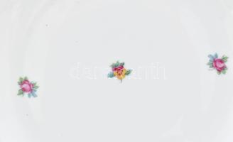 Epiag 27 darabos, 6 személyes étkészlet, matricás, virágmintás, közte leveskínáló, szószkínáló, pecs...