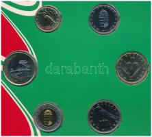 2011. 5Ft-200Ft (6xklf) forgalmi sor szettben + 3000Ft Ag "Az Európai Unió Tanácsának magyar el...