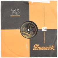 Jacqueline François - La Mer / La Vie En Rose, Shellac, 10", 78 RPM közepes méretű lemez, Németország (VG)