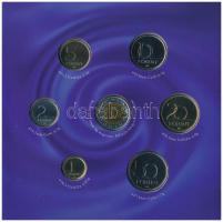 2007. 1Ft-100Ft (7xklf) forgalmi sor szettben,"50 éves a Római Szerződés" + 50Ft "50 ...