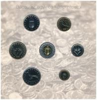 2008. 1Ft-100Ft (7xklf) "Búcsú az egy- és kétforintostól" forgalmi sor szettben T:BU Adamo...