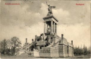 1910 Budapest VIII. Kossuth-mauzóleum. Kiadja Magyar Sokszorosító Műipar Rt. ezelőtt Divald Károly