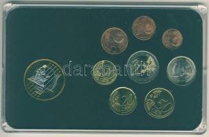 Málta 2008. 1c-2€ 8klf db + 2003. 1€ próbaveret kereskedői szettben T:1 Limitált példányszám!