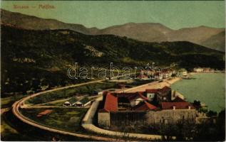 1910 Meljine, general view, railway line (EK)