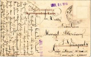 1910 Meljine, general view, railway line (EK)